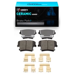Chrysler 300 Brake Pads - Rear - R1 Concepts - R1 Ceramic Pads - `05-`23